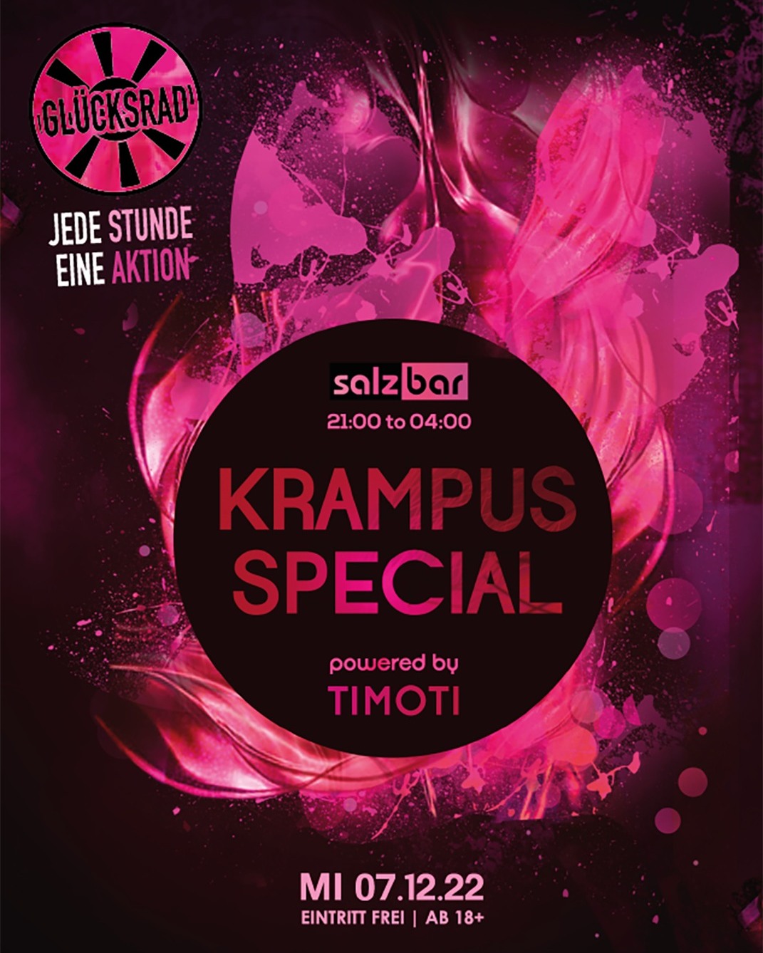 Krampus Special!👺 Jede Stunde eine Aktion!

#krampus #glücksrad #salzbarvienna #getsalted  #viennabar #partypeople #partylife #livedj #livedjs #dj #djlive #djslovers #viennablogger #viennalove #wien #wienliebe #party