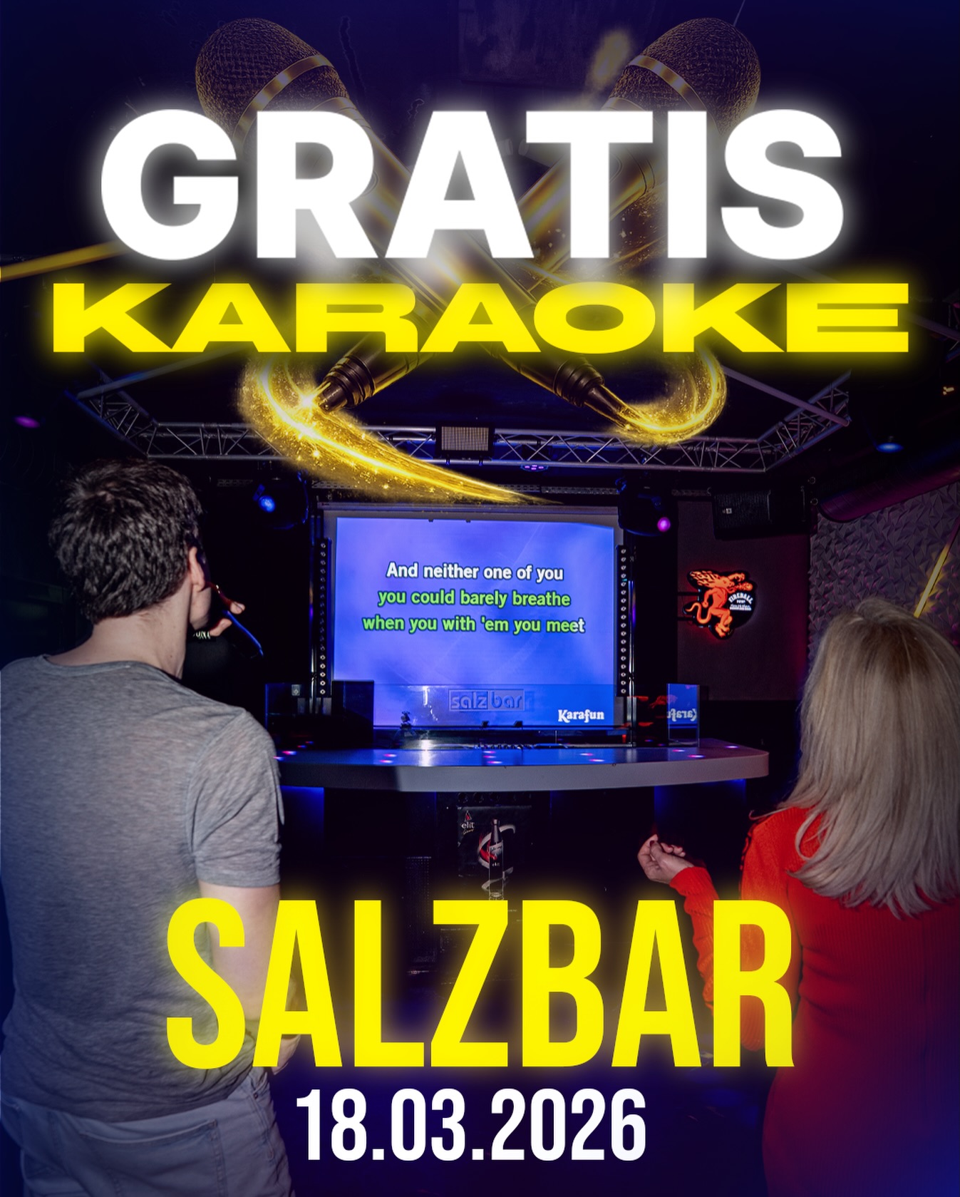 Am kommenden Mittwoch ab 19 Uhr!📆

Komm sing mit! 🎤

#vienna #dancing #party #partypeople #wienliebe